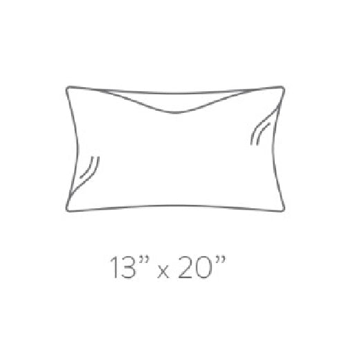 Berlin Gardens 13" x 20 Throw Pillow Fitted Fiber