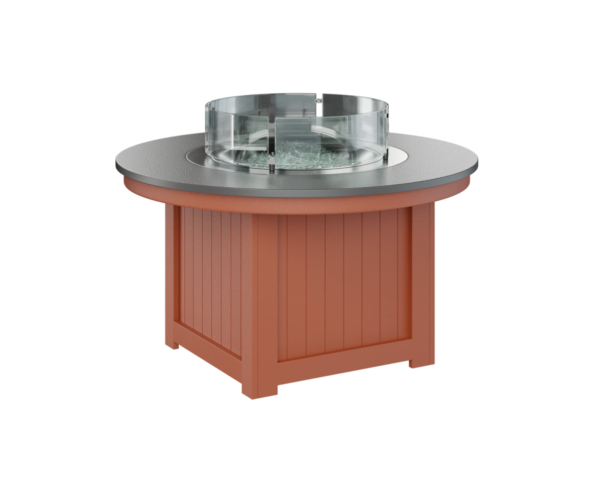 Berlin Gardens Donoma 44" Round Fire Pit with Hammered Top