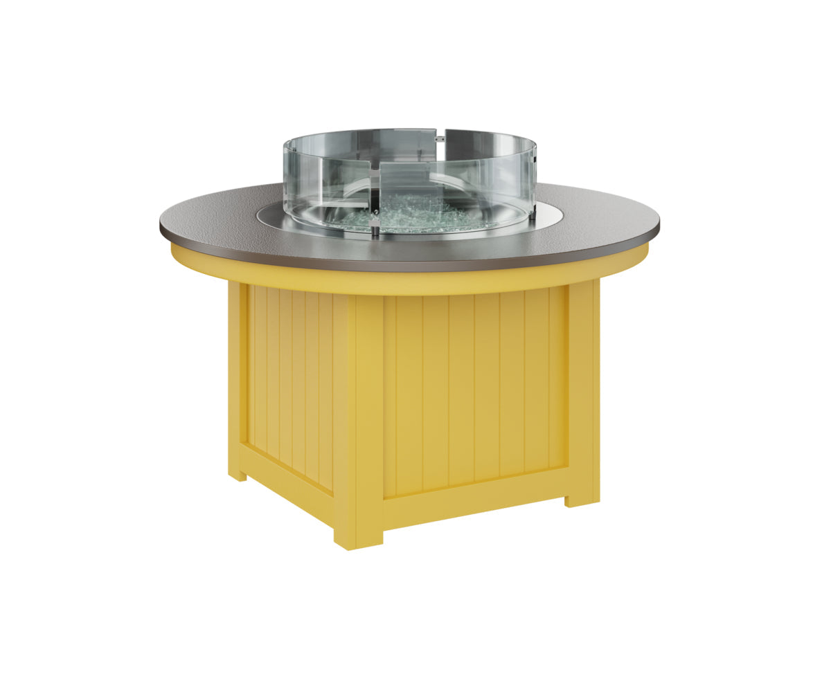 Berlin Gardens Donoma 44" Round Fire Pit with Hammered Top