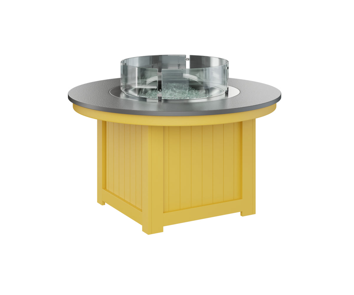 Berlin Gardens Donoma 44" Round Fire Pit with Hammered Top