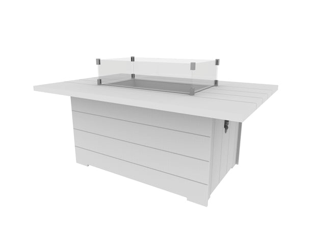 Seaside Casual Aura 53" Fire Table