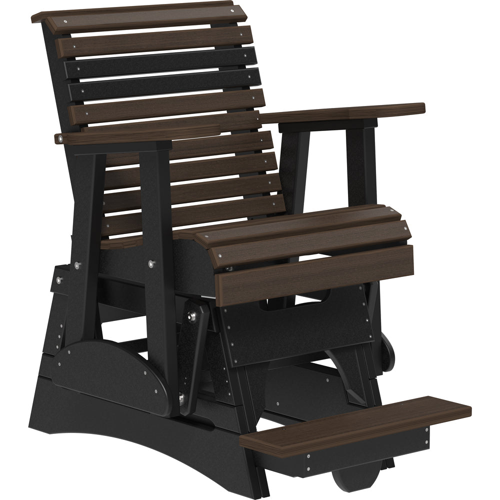 LuxCraft 2' Plain Balcony Glider Chair