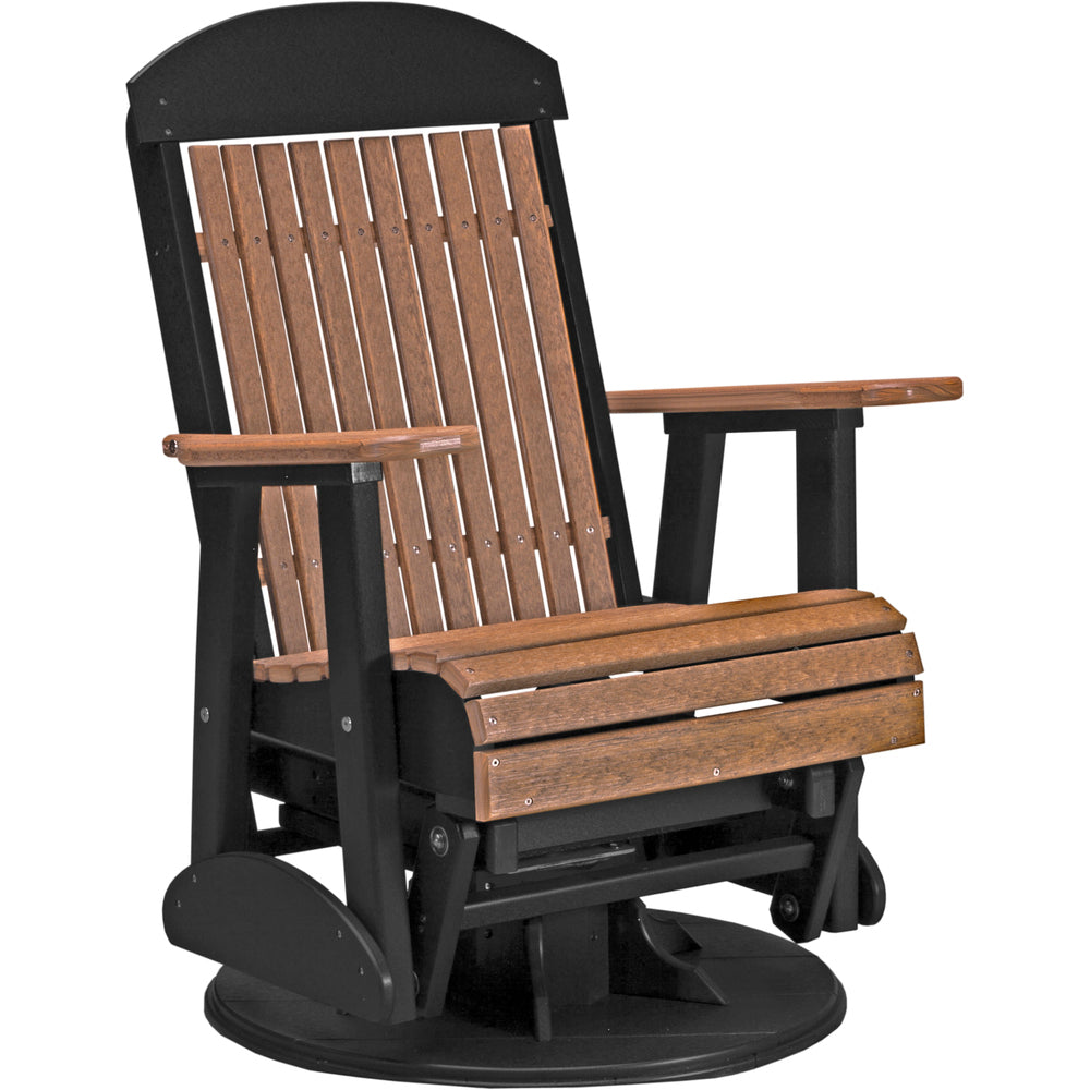 LuxCraft 2' Classic Swivel Glider