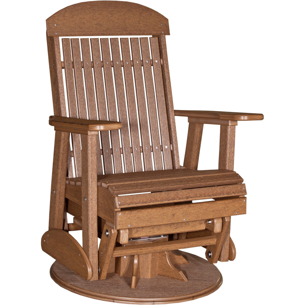 LuxCraft 2' Classic Swivel Glider