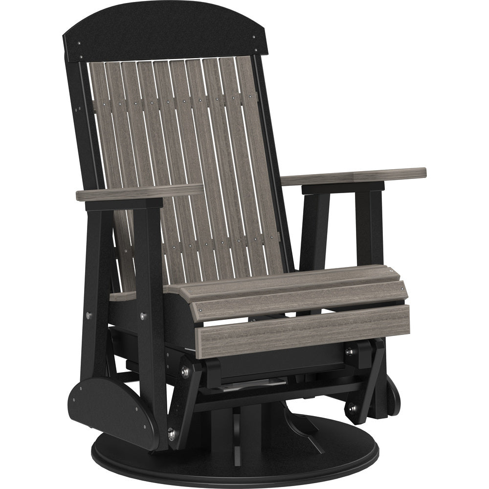 LuxCraft 2' Classic Swivel Glider