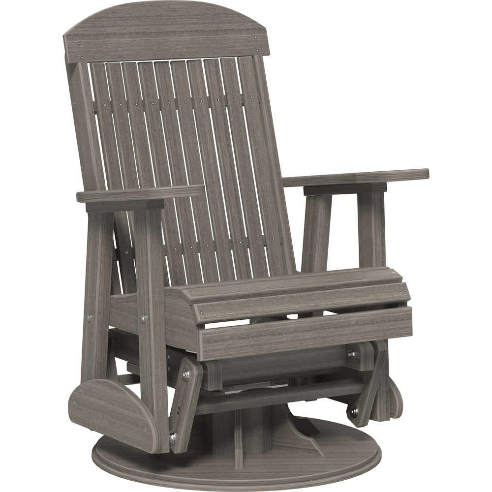 LuxCraft 2' Classic Swivel Glider