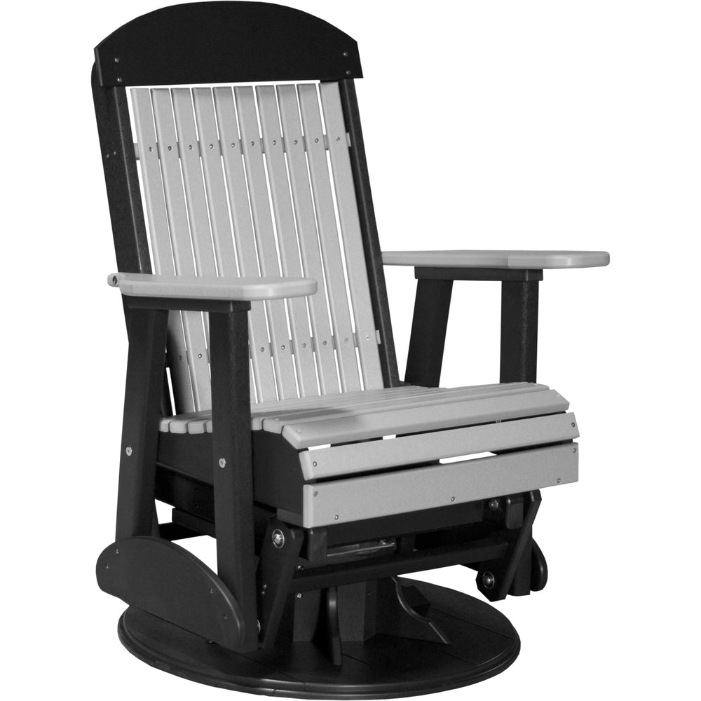 LuxCraft 2' Classic Swivel Glider