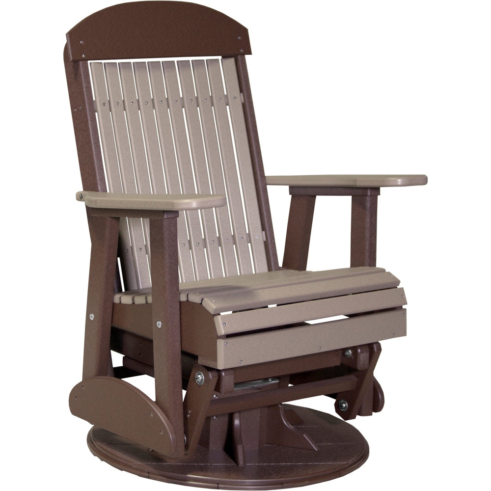 LuxCraft 2' Classic Swivel Glider