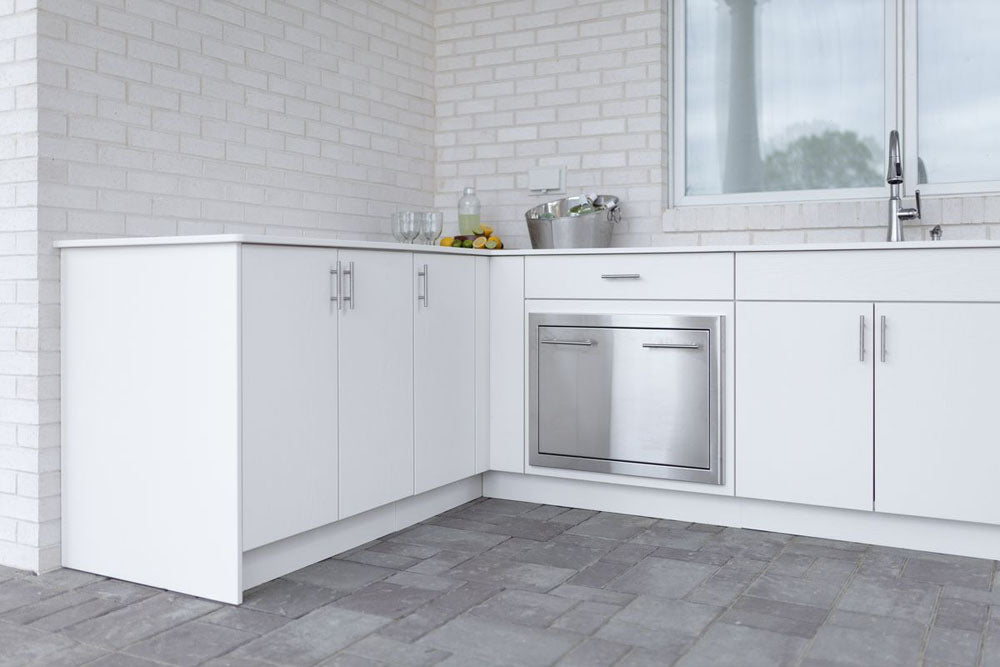 Berlin Gardens Agora 79" Outdoor Kitchen for Blaze Grill