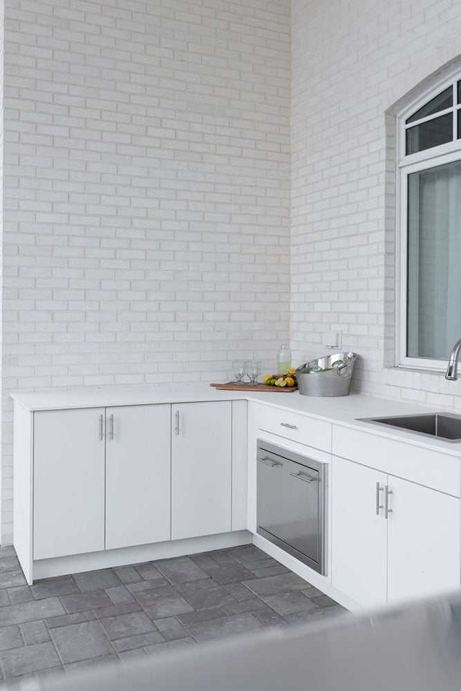 Berlin Gardens Agora 79" Outdoor Kitchen for Blaze Grill