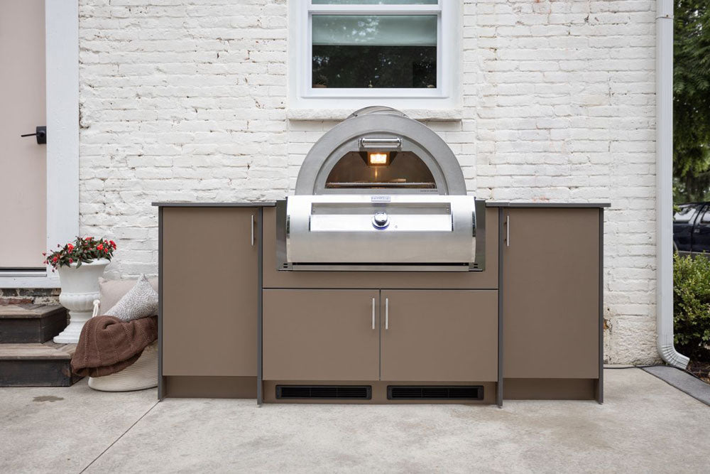 Berlin Gardens Agora 83" Outdoor Kitchen for Fire Magic Grill