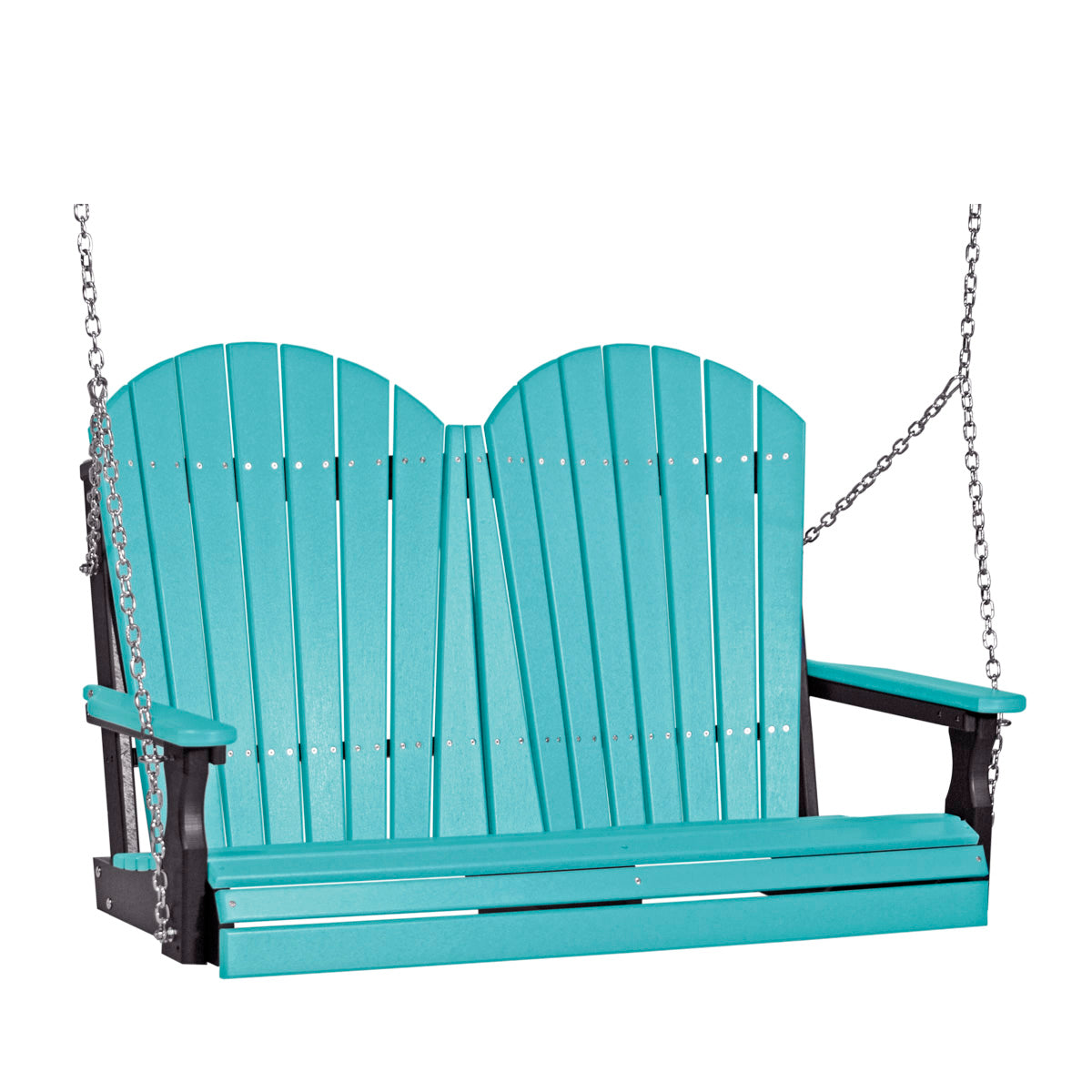 LuxCraft 4' Adirondack Swing Chair