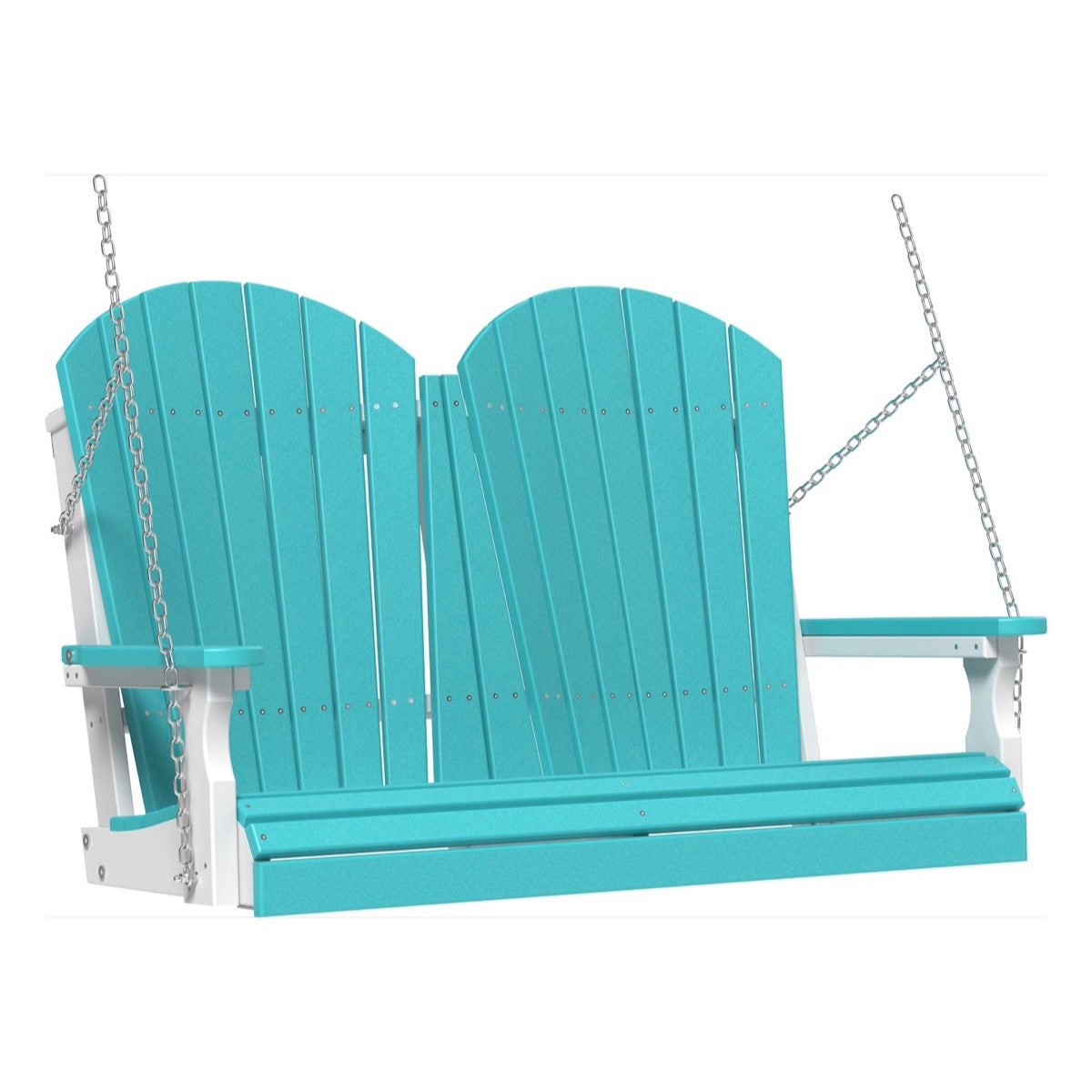 LuxCraft 4' Adirondack Swing Chair