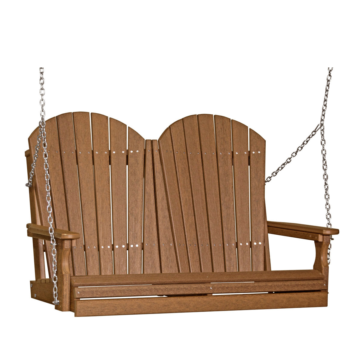 LuxCraft 4' Adirondack Swing Chair