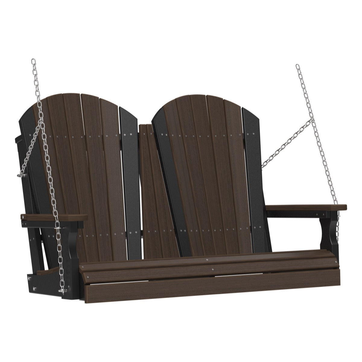 LuxCraft 4' Adirondack Swing Chair