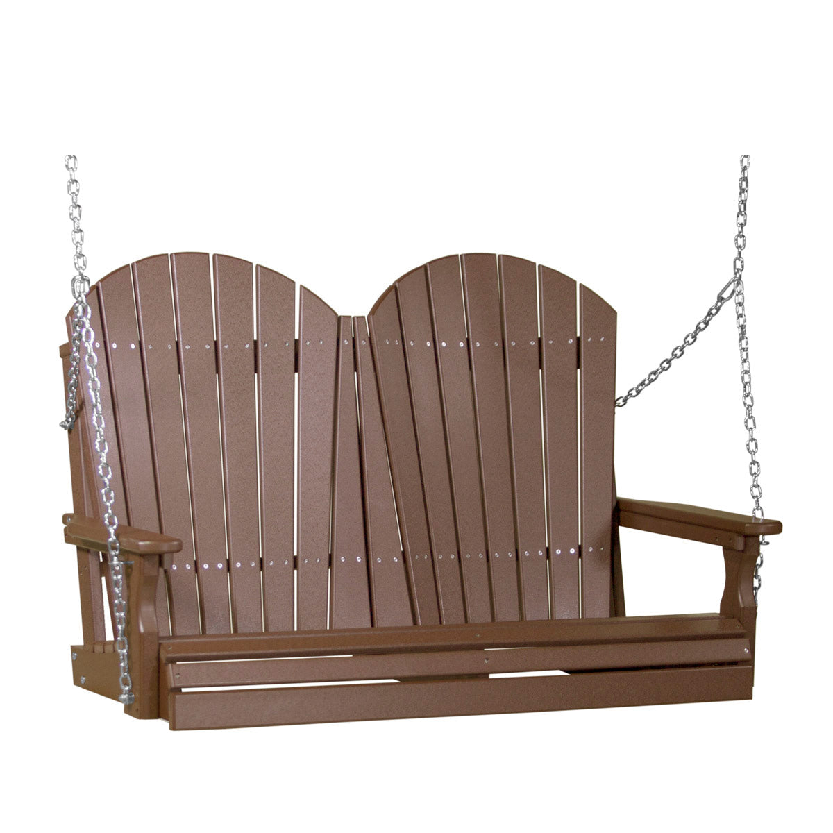 LuxCraft 4' Adirondack Swing Chair