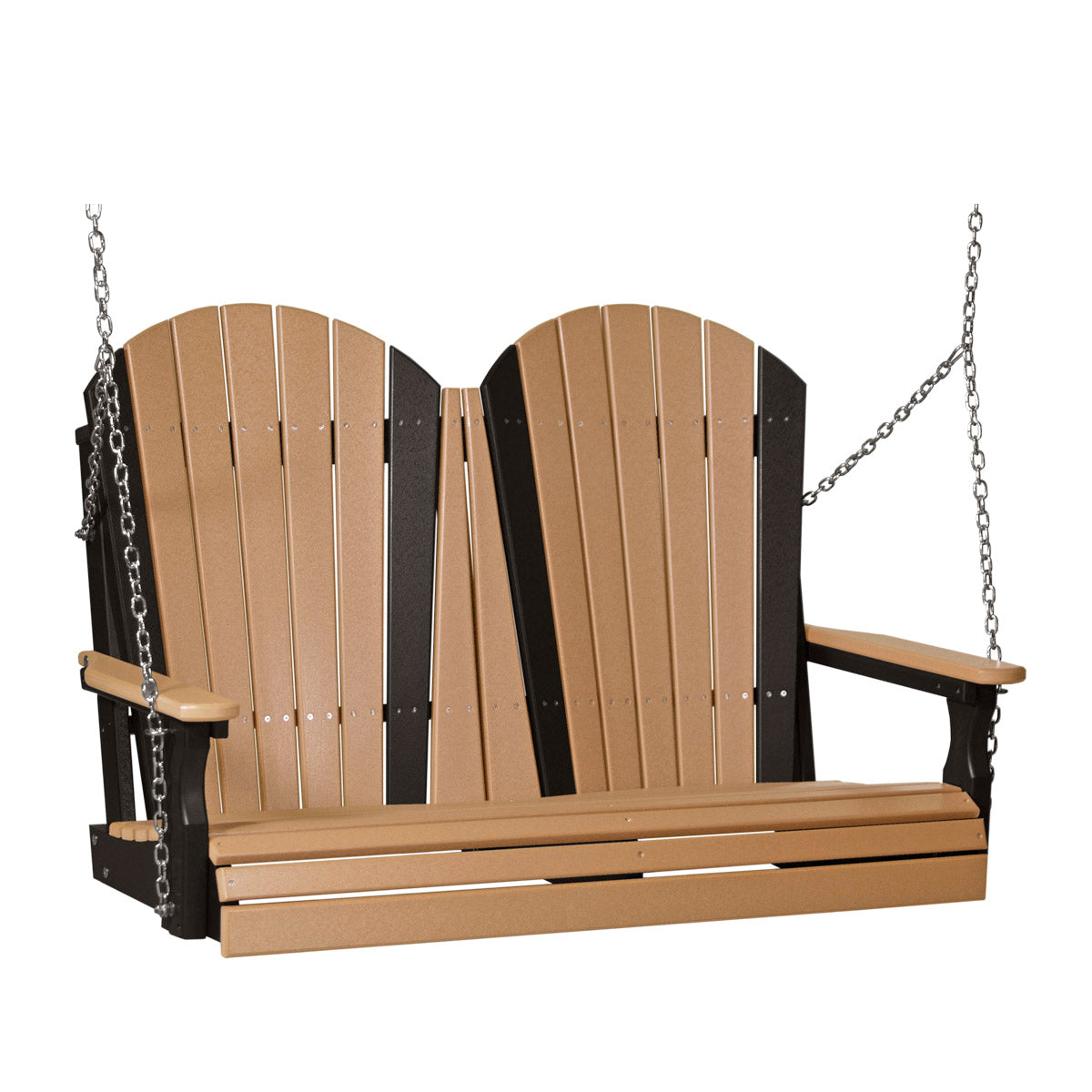 LuxCraft 4' Adirondack Swing Chair