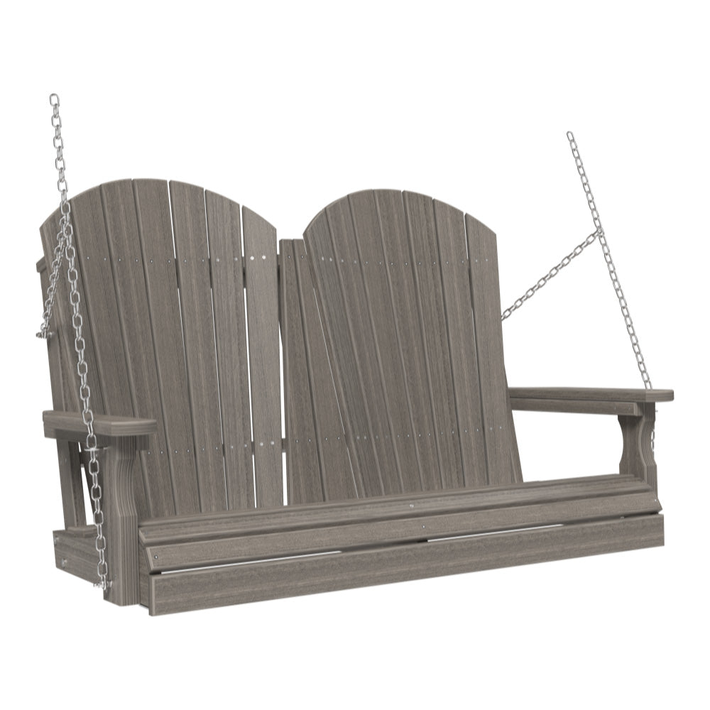 LuxCraft 4' Adirondack Swing Chair