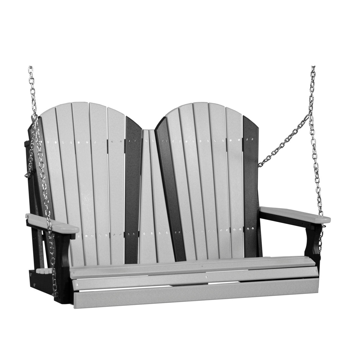 LuxCraft 4' Adirondack Swing Chair