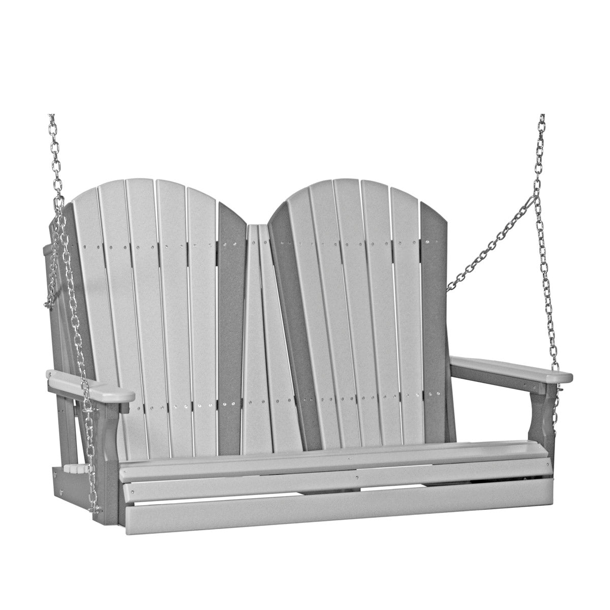 LuxCraft 4' Adirondack Swing Chair