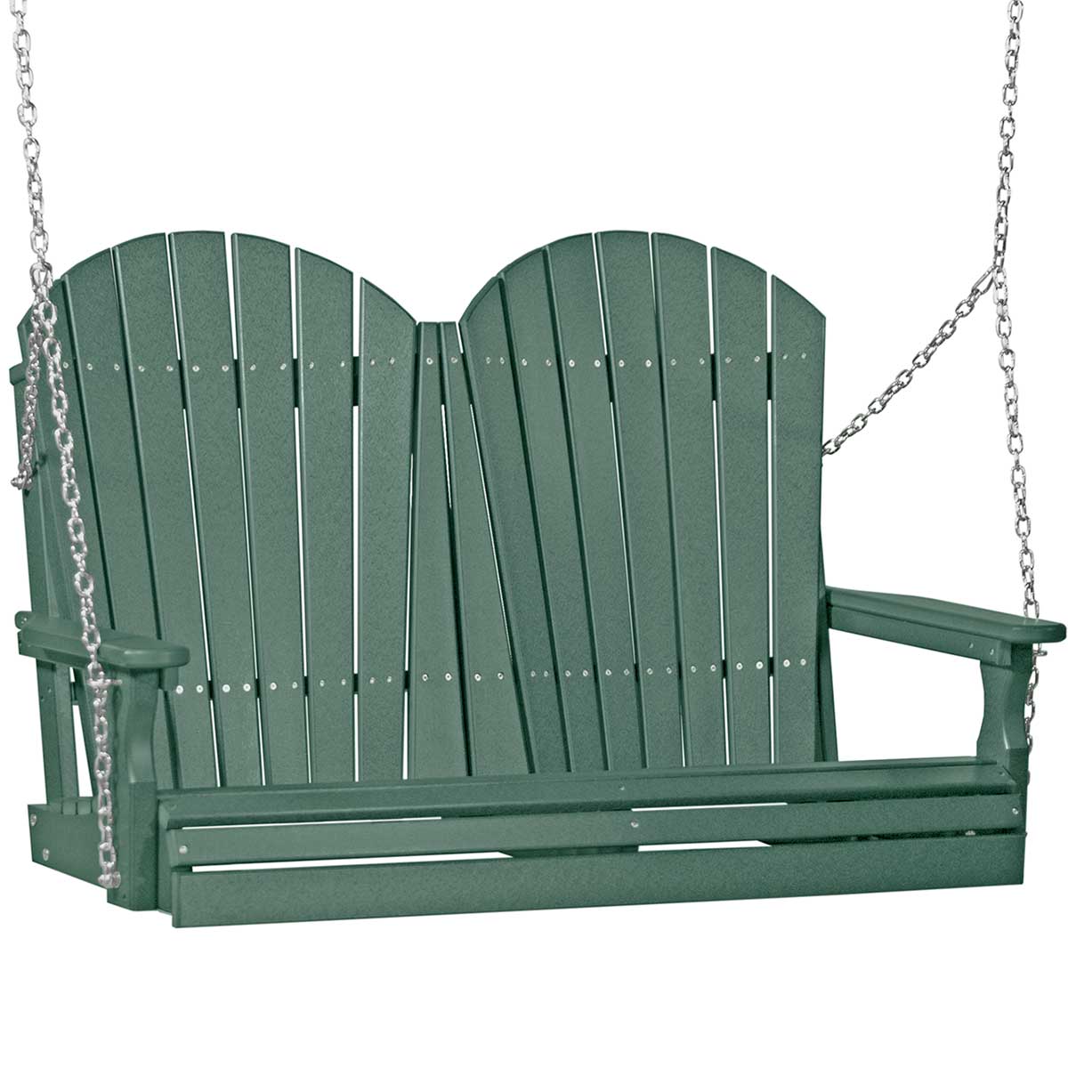 LuxCraft 4' Adirondack Swing Chair