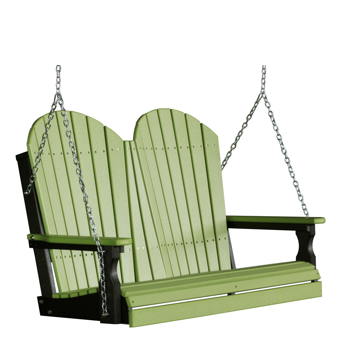 LuxCraft 4' Adirondack Swing Chair