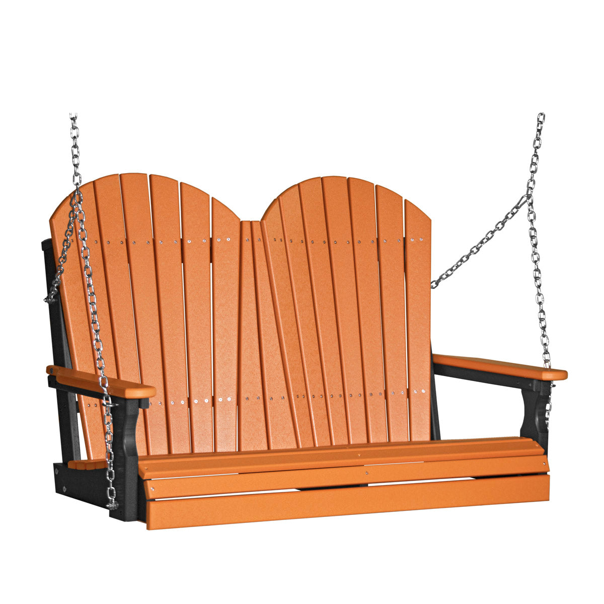 LuxCraft 4' Adirondack Swing Chair