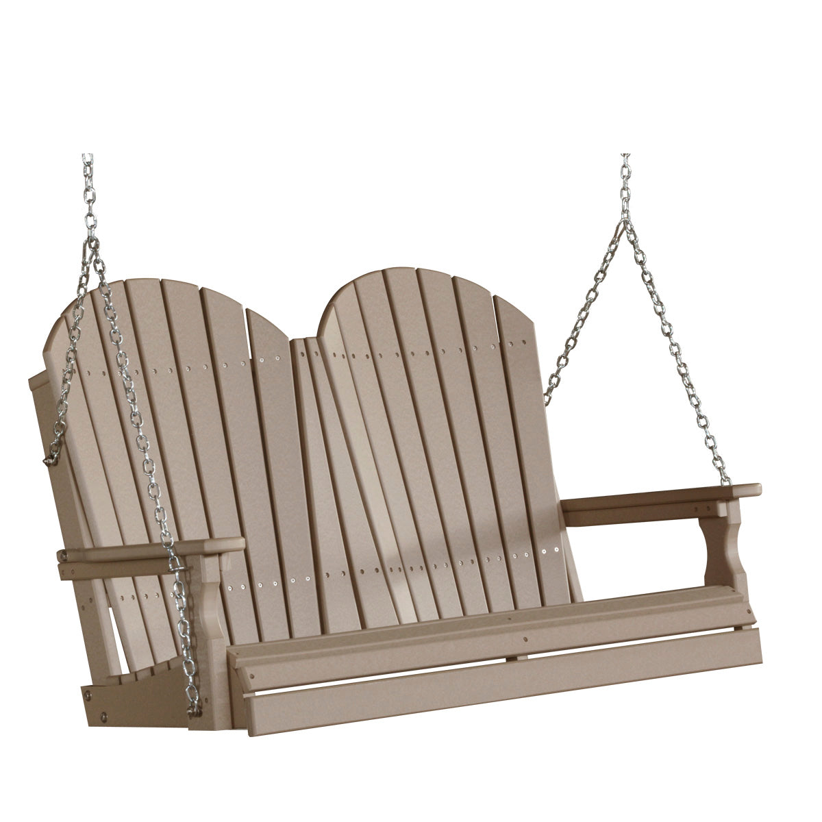 LuxCraft 4' Adirondack Swing Chair