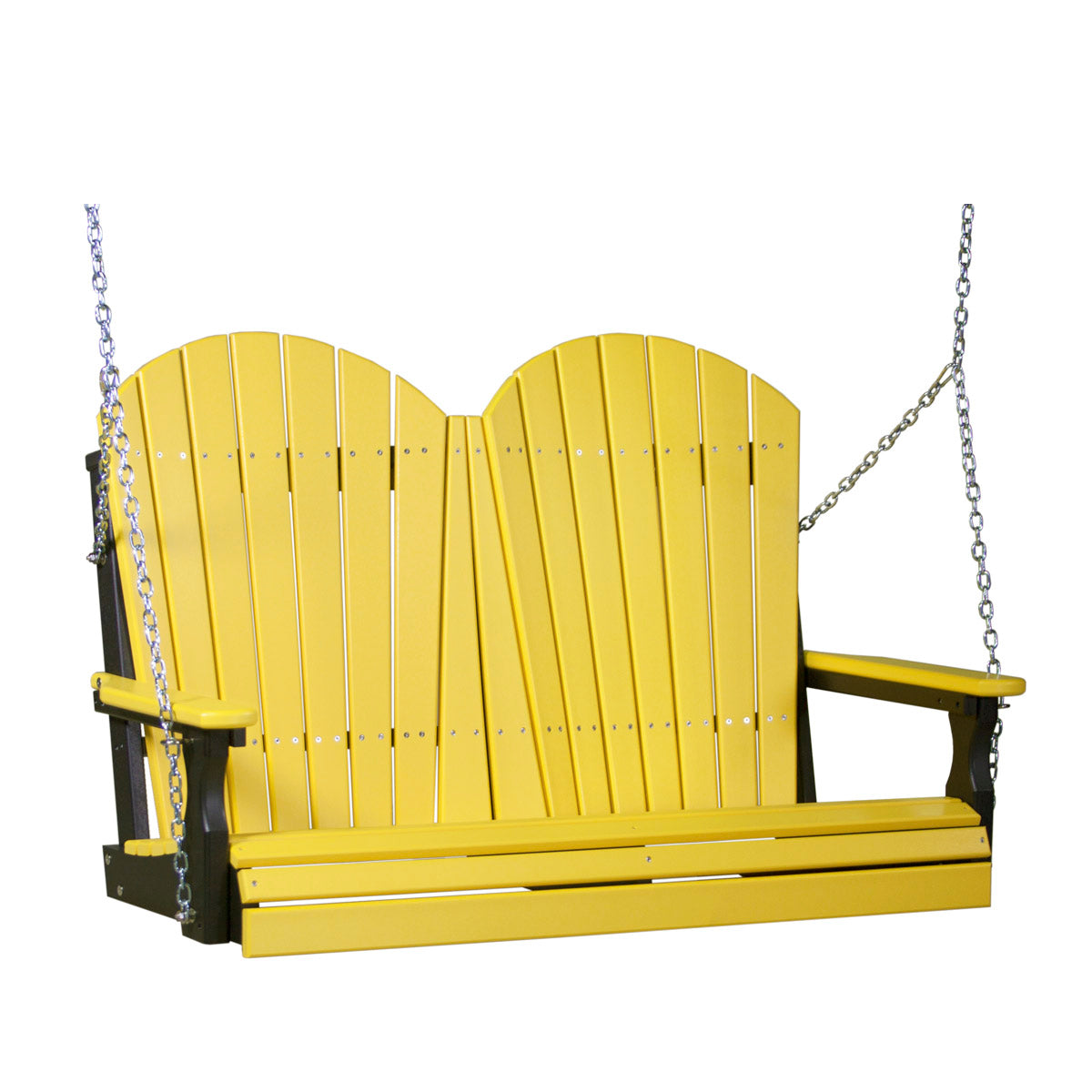 LuxCraft 4' Adirondack Swing Chair