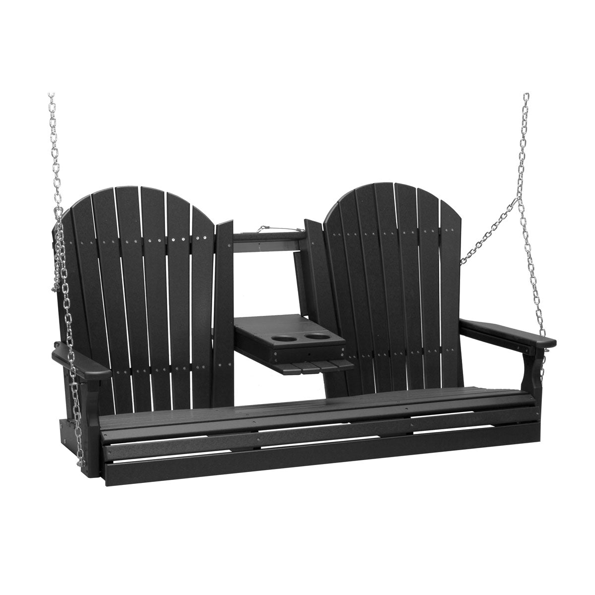 LuxCraft 5' Adirondack Swing Chair