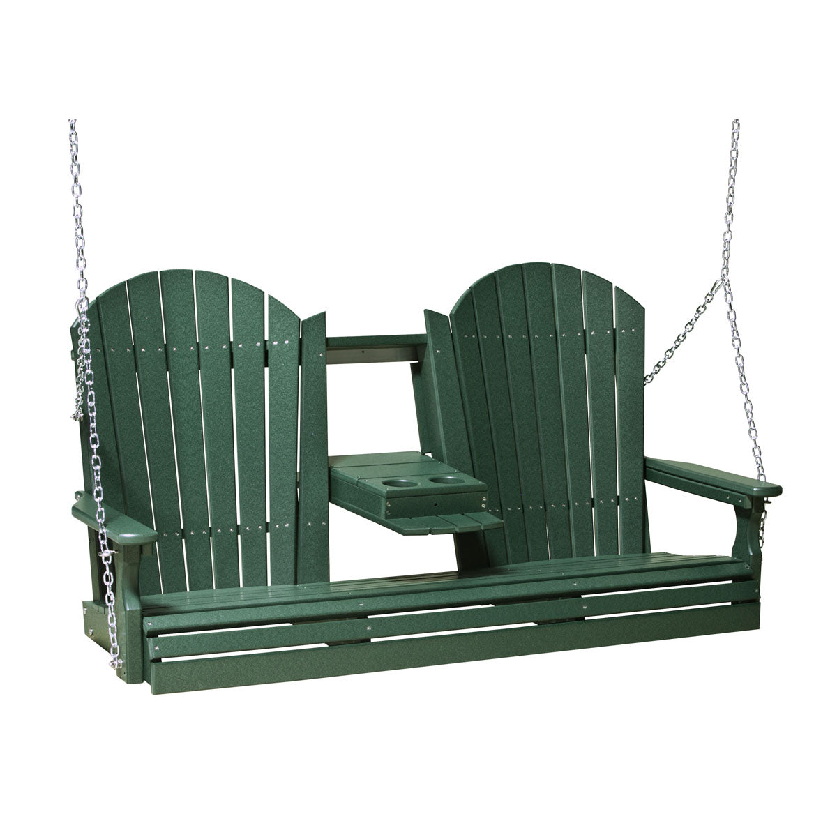 LuxCraft 5' Adirondack Swing Chair