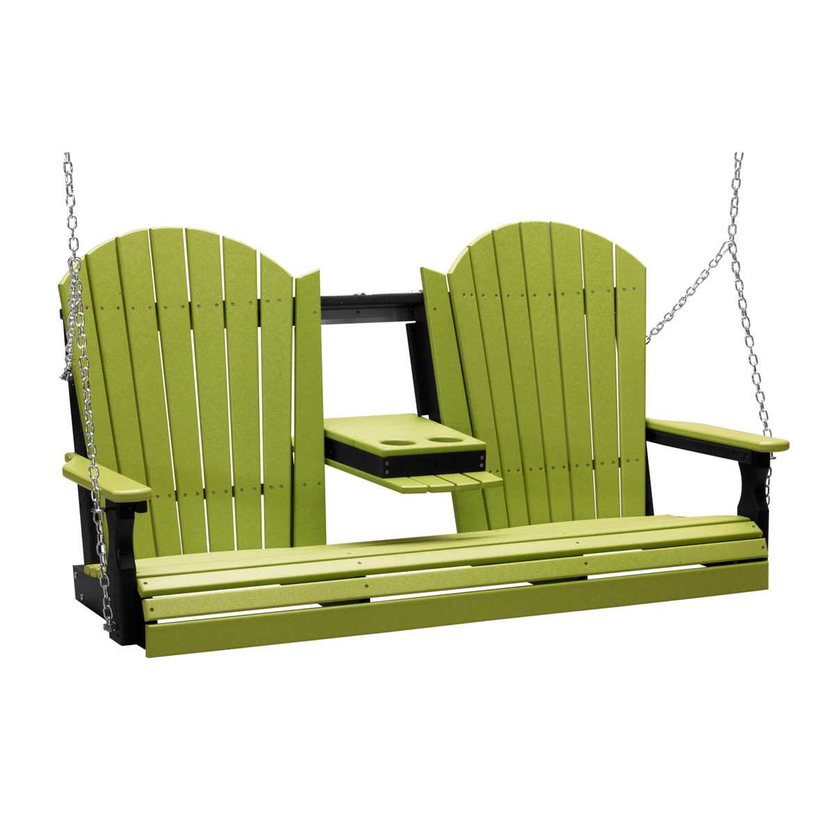 LuxCraft 5' Adirondack Swing Chair