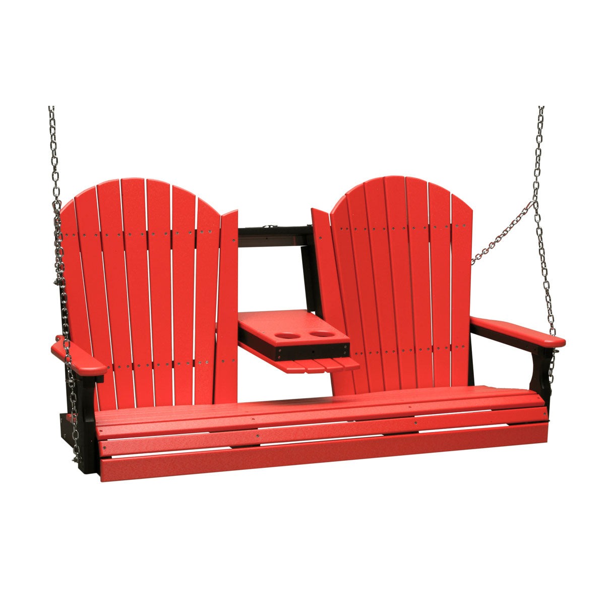 LuxCraft 5' Adirondack Swing Chair