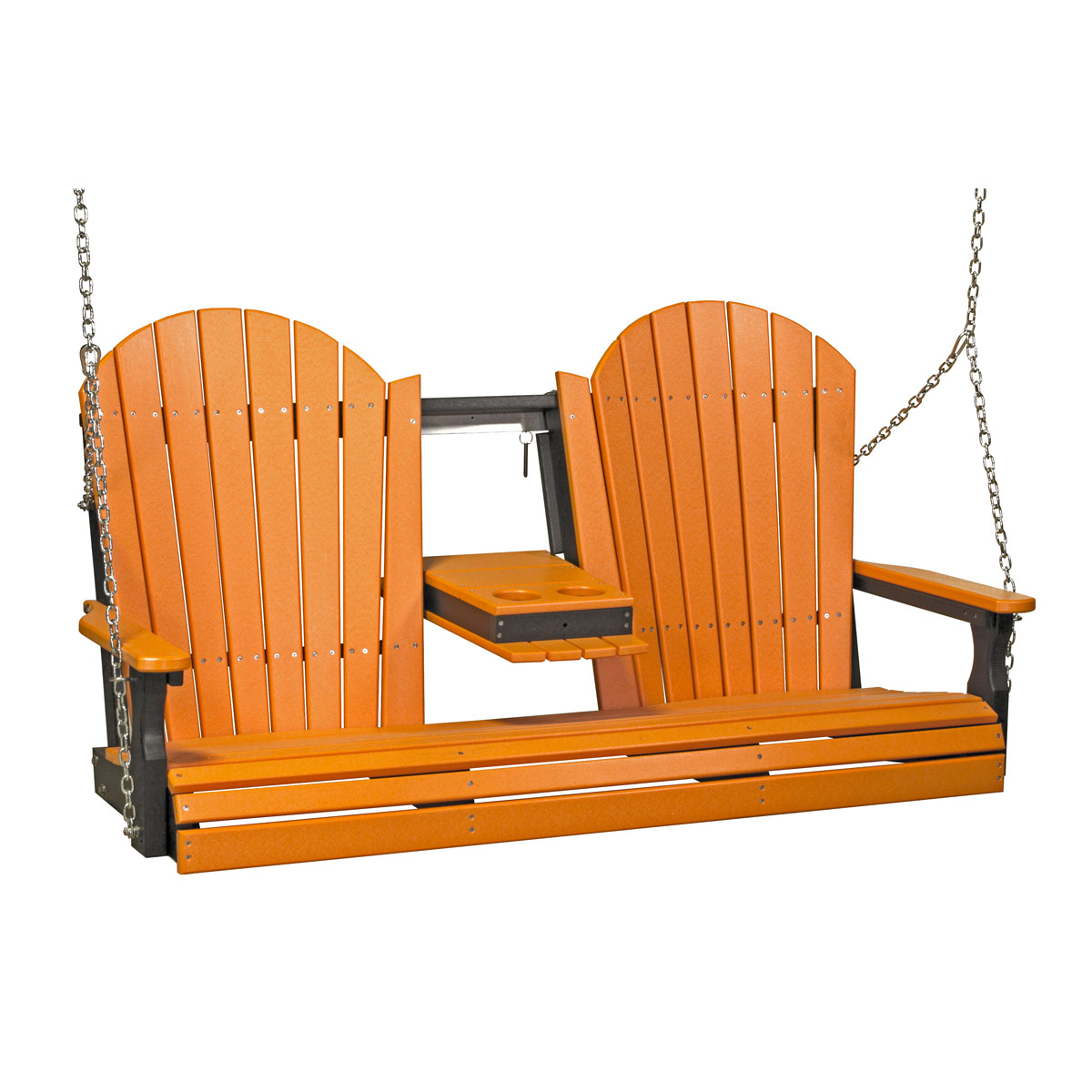 LuxCraft 5' Adirondack Swing Chair