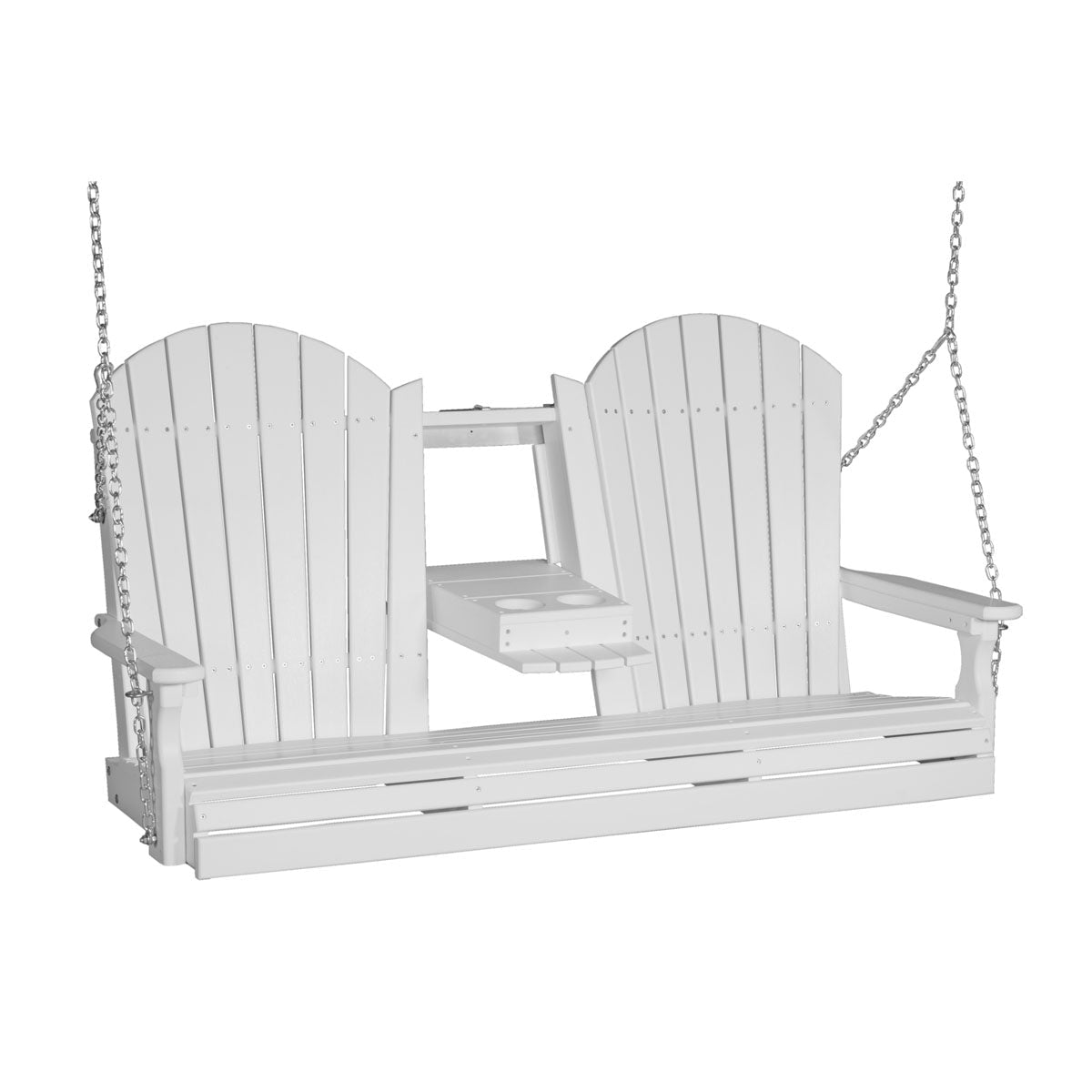 LuxCraft 5' Adirondack Swing Chair