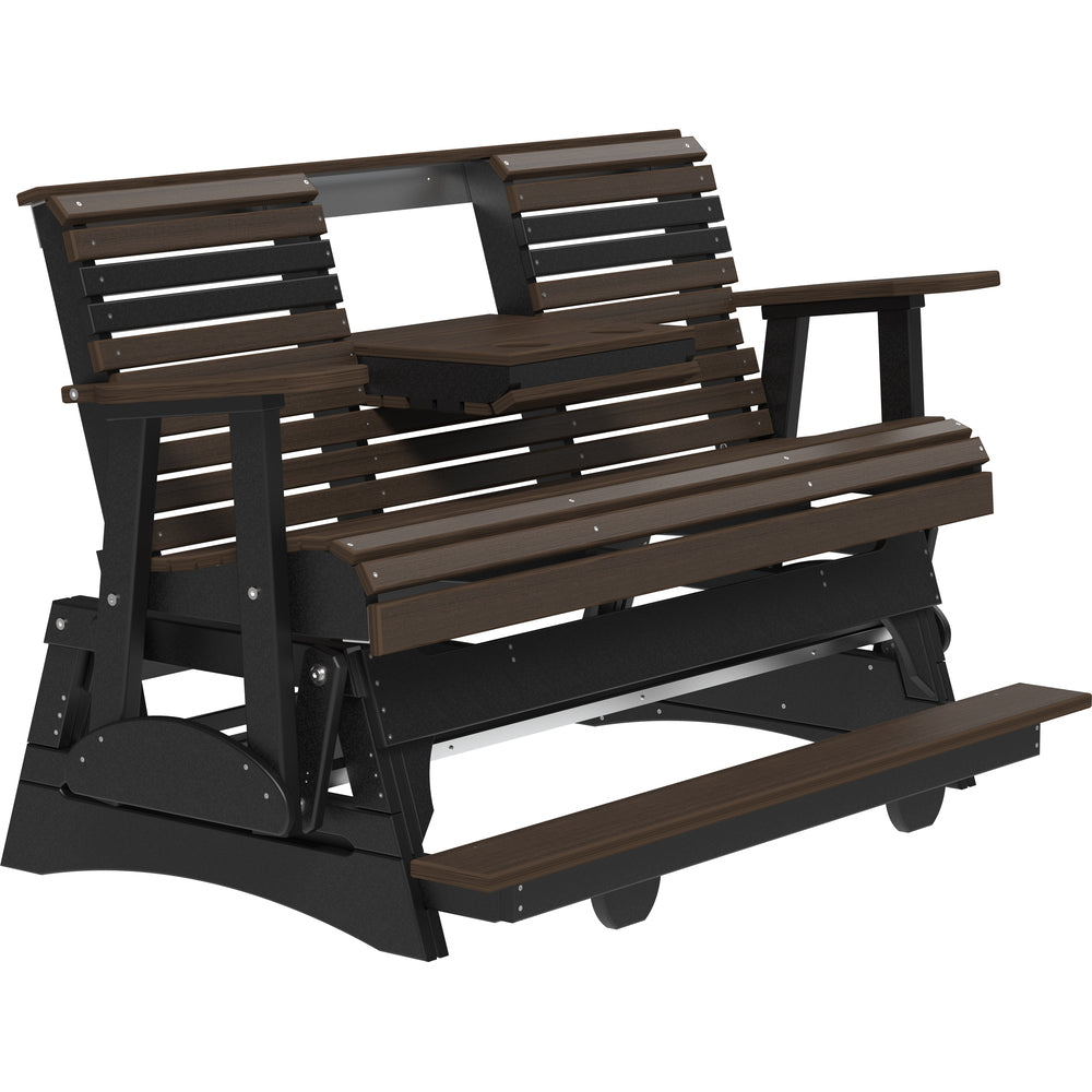 LuxCraft 5' Plain Balcony Glider