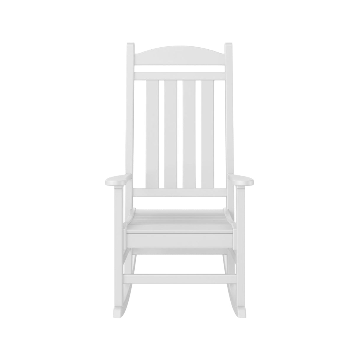 Artifex Porch Rocker, Bright While - Quick Ship