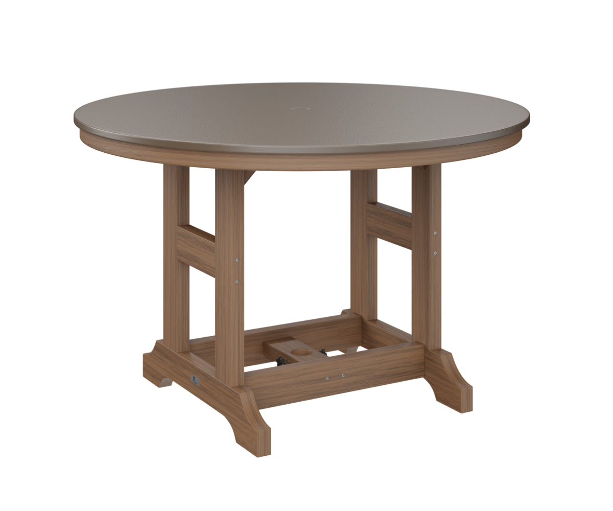 Berlin Gardens Garden Classic 48" Round Counter Table with Hammered Top