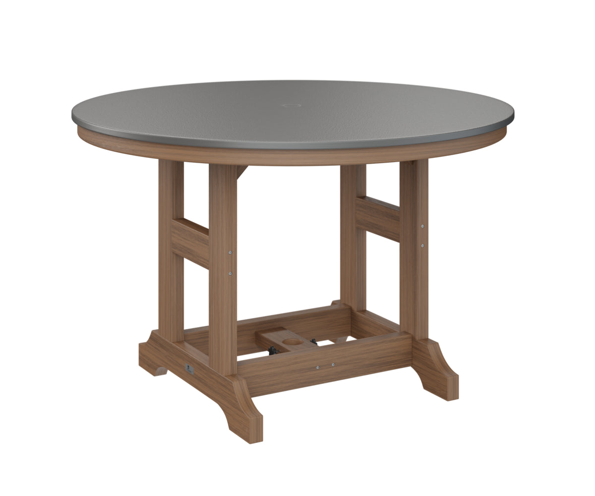 Berlin Gardens Garden Classic 48" Round Counter Table with Hammered Top