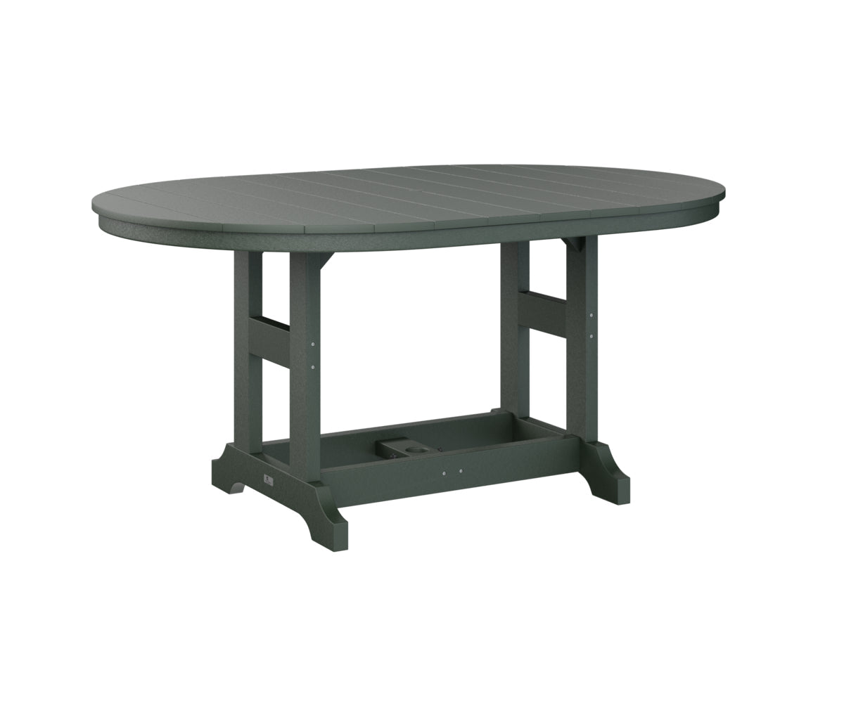 Berlin Gardens Garden Classic Standard Top 44" x 64" Oblong Bar Table