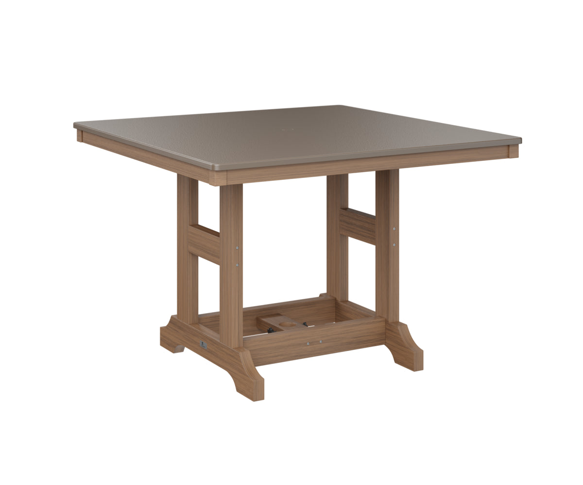 Berlin Gardens Garden Classic 44" Square Counter Table with Hammered Top