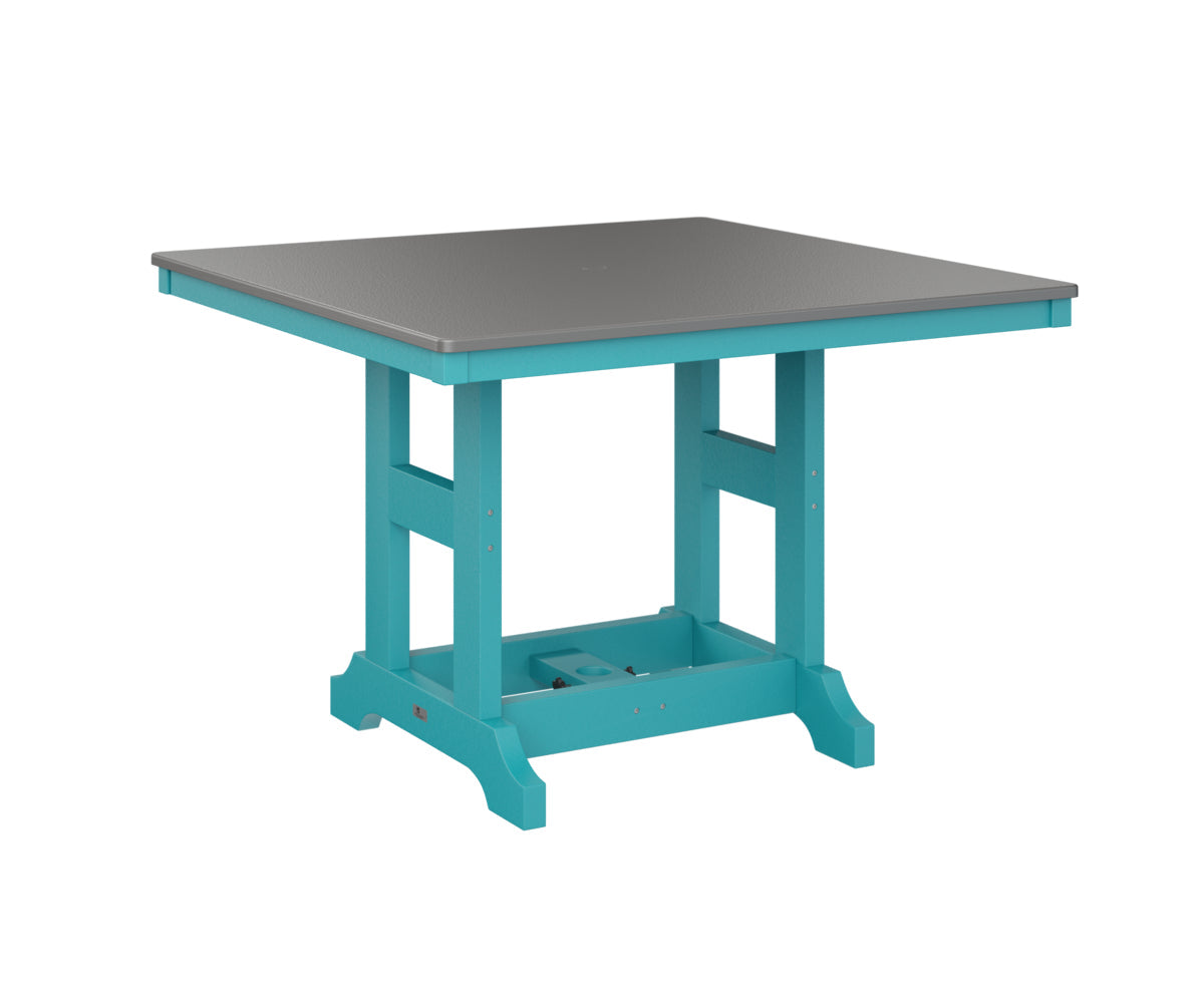Berlin Gardens Garden Classic 44" Square Dining Table with Hammered Top
