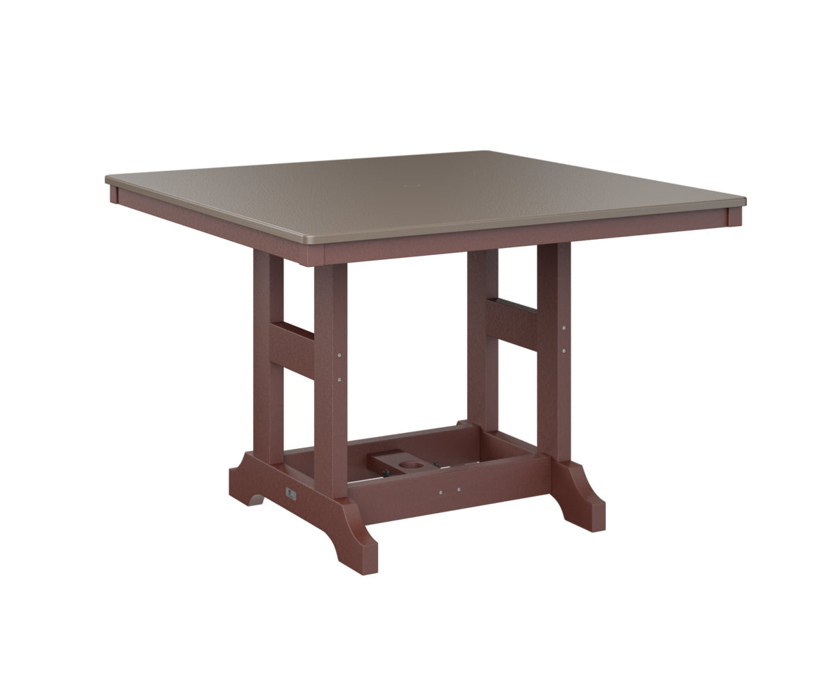 Berlin Gardens Garden Classic 44" Square Counter Table with Hammered Top