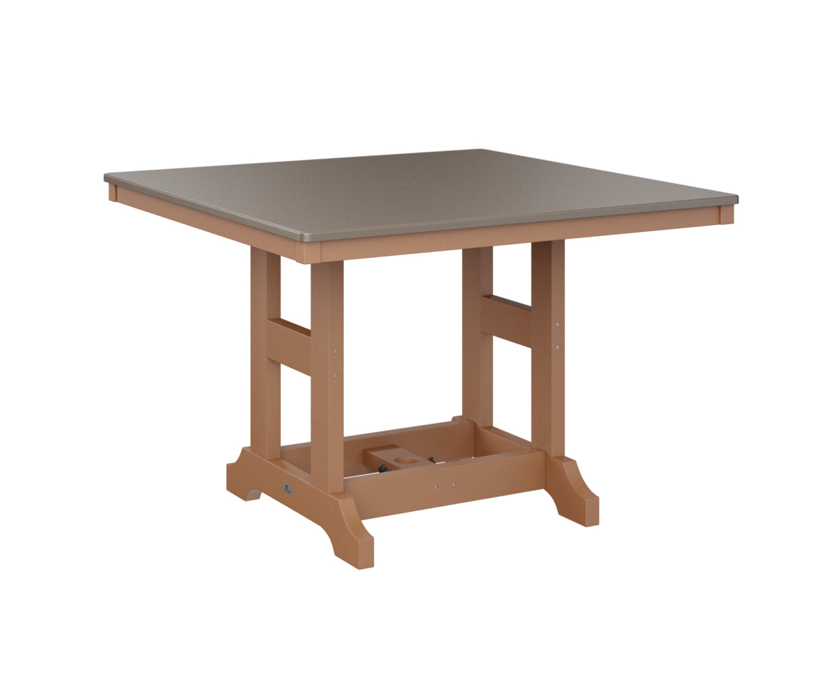 Berlin Gardens Garden Classic 44" Square Counter Table with Hammered Top