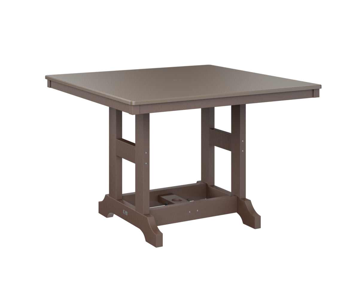 Berlin Gardens Garden Classic 44" Square Dining Table with Hammered Top