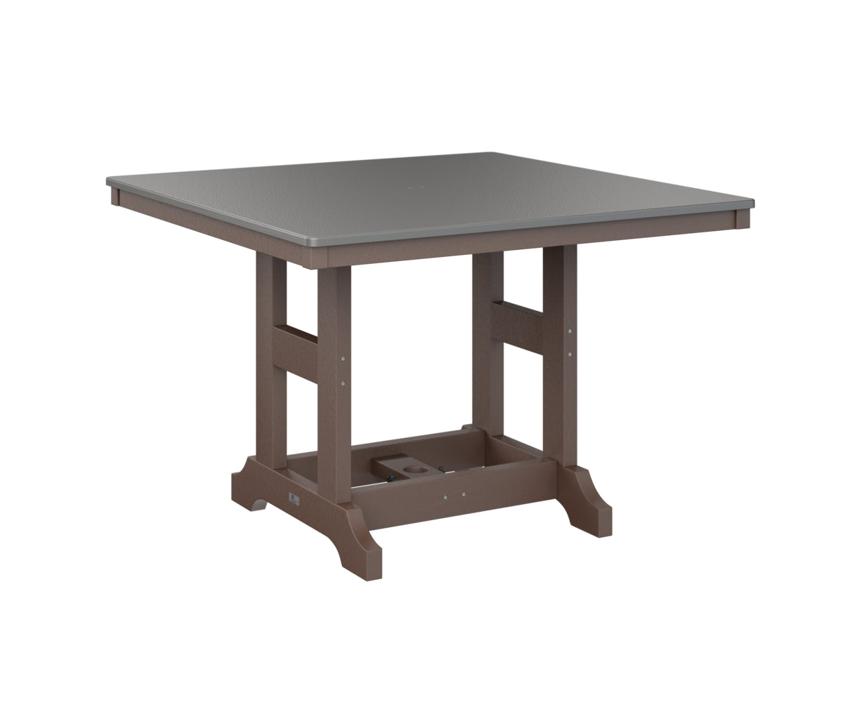 Berlin Gardens Garden Classic 44" Square Counter Table with Hammered Top