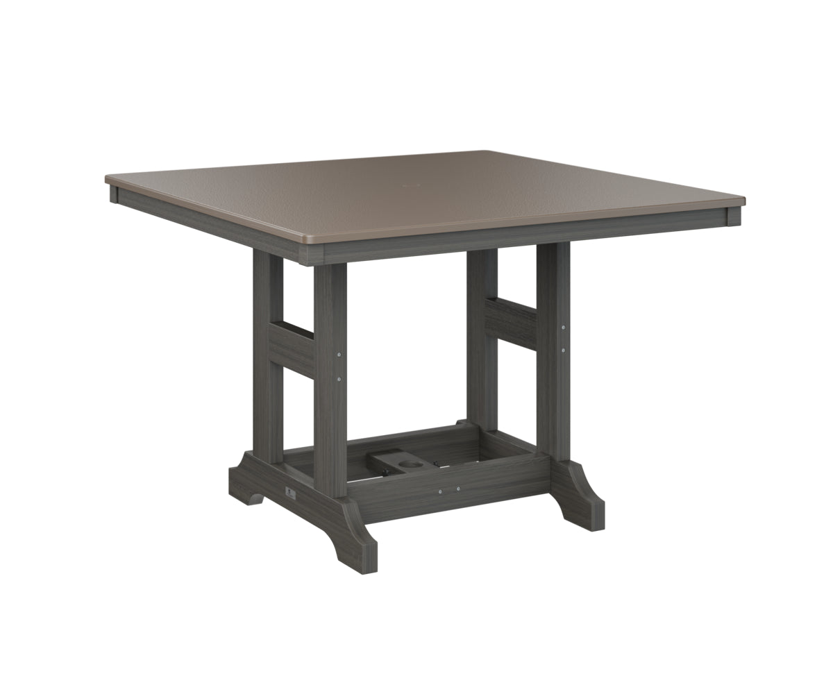 Berlin Gardens Garden Classic 44" Square Dining Table with Hammered Top