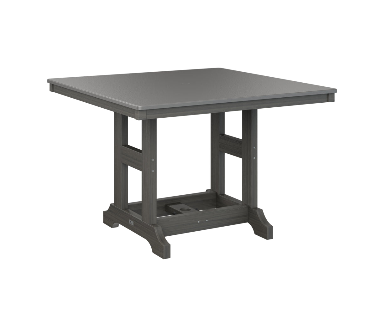 Berlin Gardens Garden Classic 44" Square Dining Table with Hammered Top