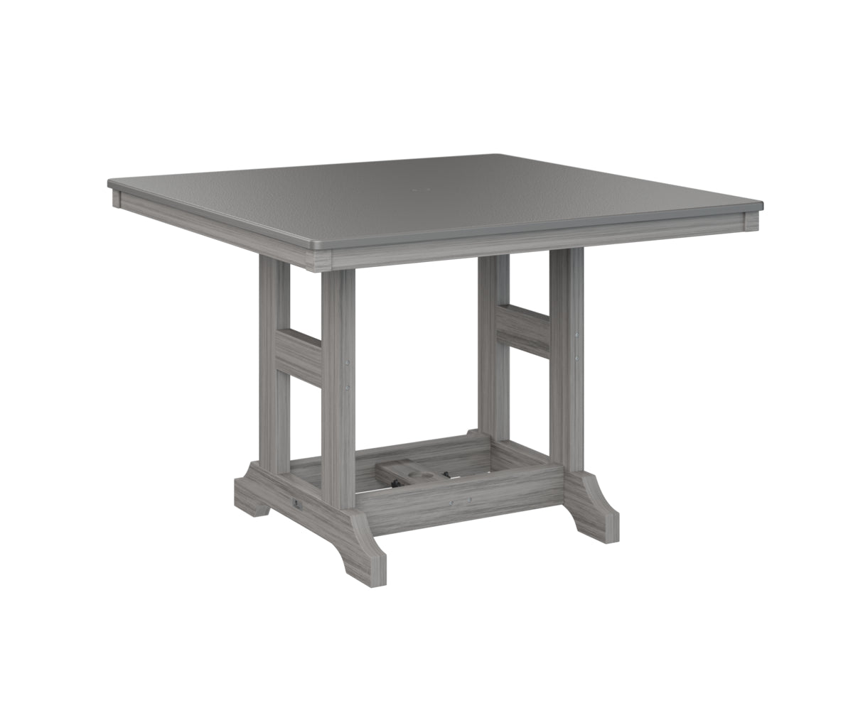 Berlin Gardens Garden Classic 44" Square Counter Table with Hammered Top