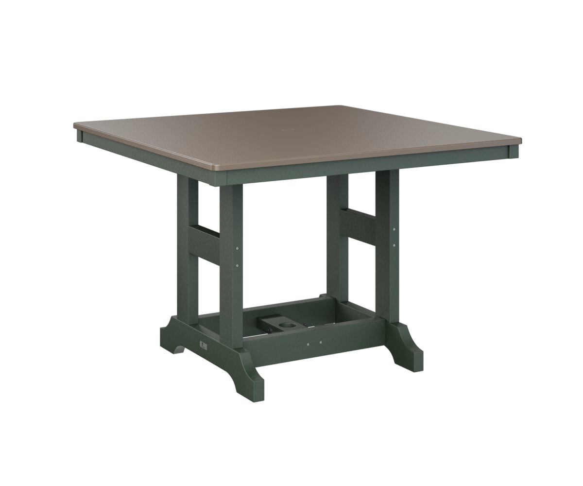 Berlin Gardens Garden Classic 44" Square Dining Table with Hammered Top